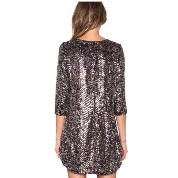 Parker sequin T-shirt dress - Picture 2 of 8